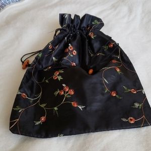 Drawstring Fabric Bag NWOT